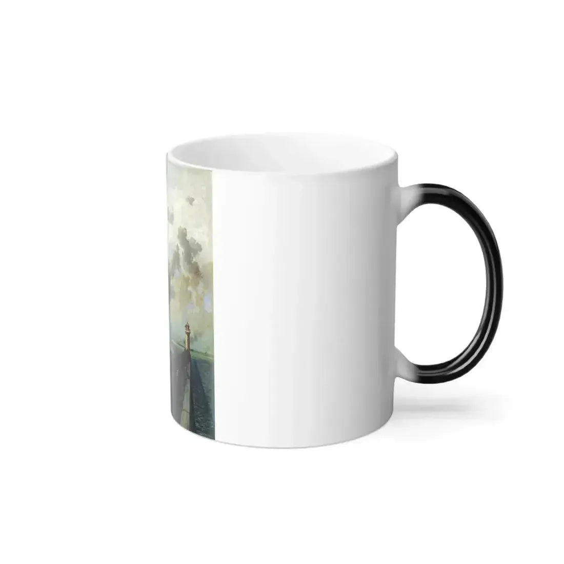 Alexey Petrovich Bogolyubov (1824-1896) The Frigate %22Rogue%22 - Oil on Canvas 1870 - Color Changing Mug 11oz - Go Mug Yourself