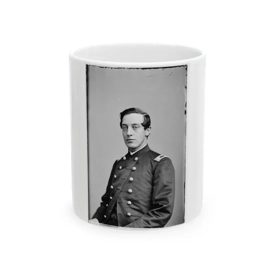 Alford B. Chapman, 57th N.Y. 001 (U.S. Civil War) White Coffee Mug 11oz - Go Mug Yourself