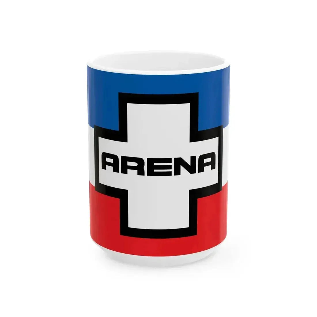Alianza Republicana Nacionalista (El Salvador) White Coffee Mug 15oz - Go Mug Yourself