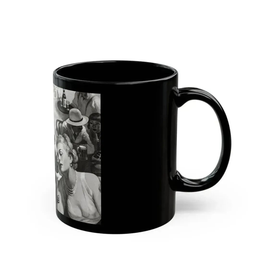 Alias Emerald Annie, Liberty magazine, June 19, 1937 - Black Coffee Mug - Go Mug Yourself