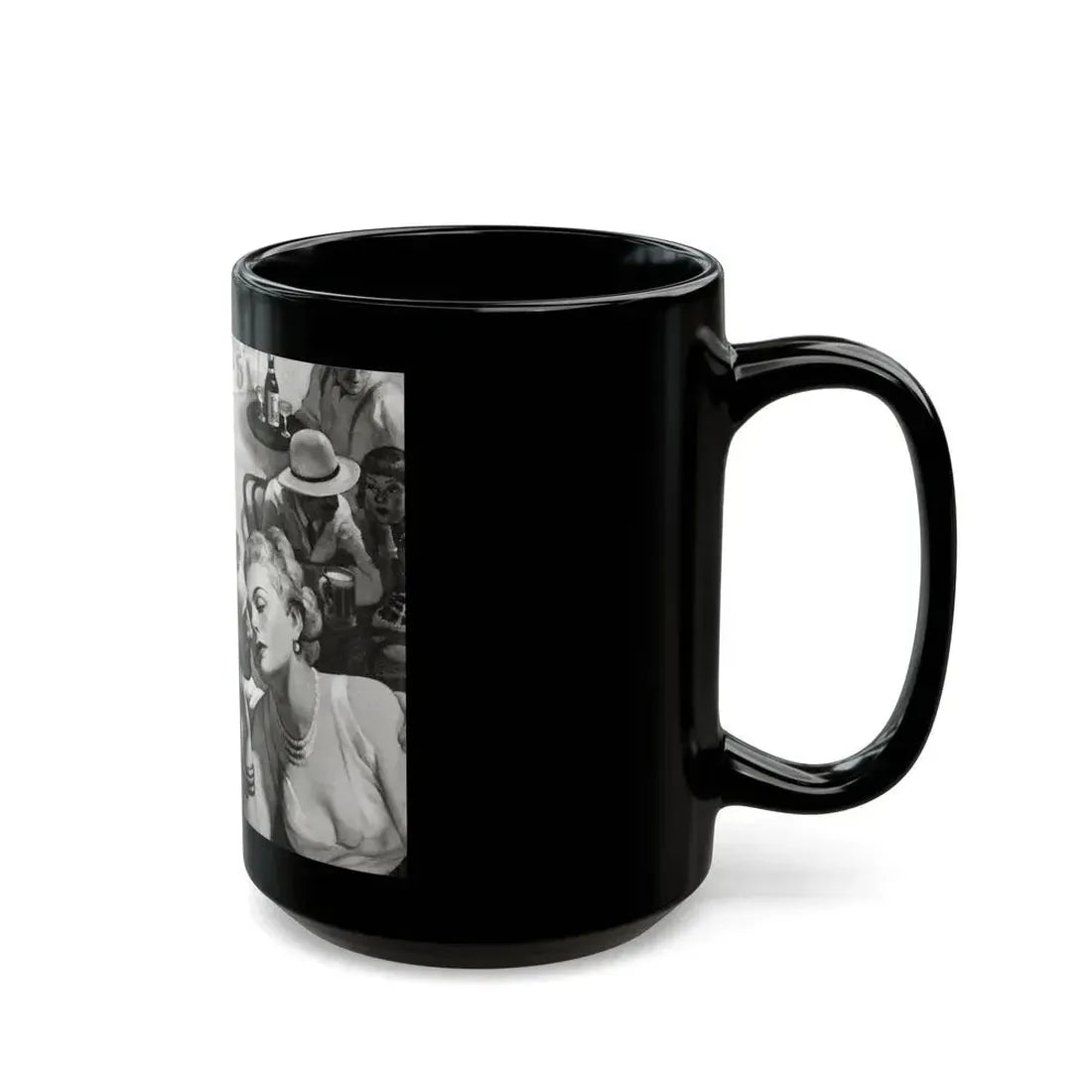 Alias Emerald Annie, Liberty magazine, June 19, 1937 - Black Coffee Mug - Go Mug Yourself
