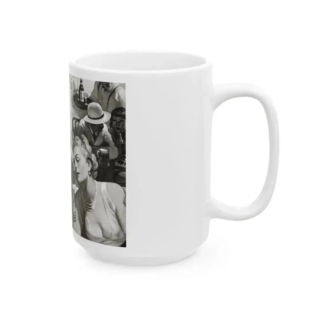 Alias Emerald Annie, Liberty magazine, June 19, 1937 - White Coffee Mug - Go Mug Yourself