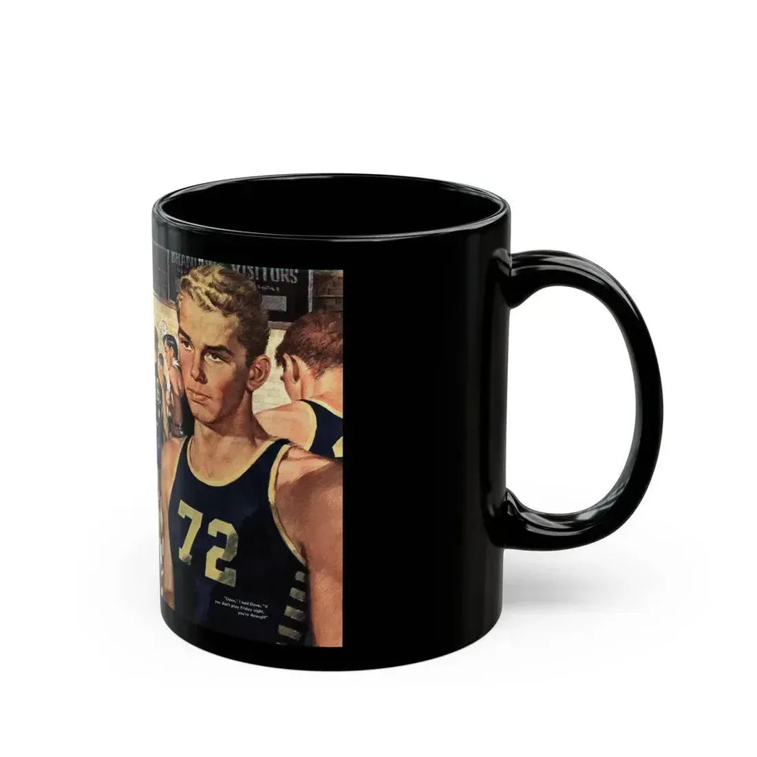 Alias Joe Green, The American Magazine, January 1953 - Black Coffee Mug - Go Mug Yourself