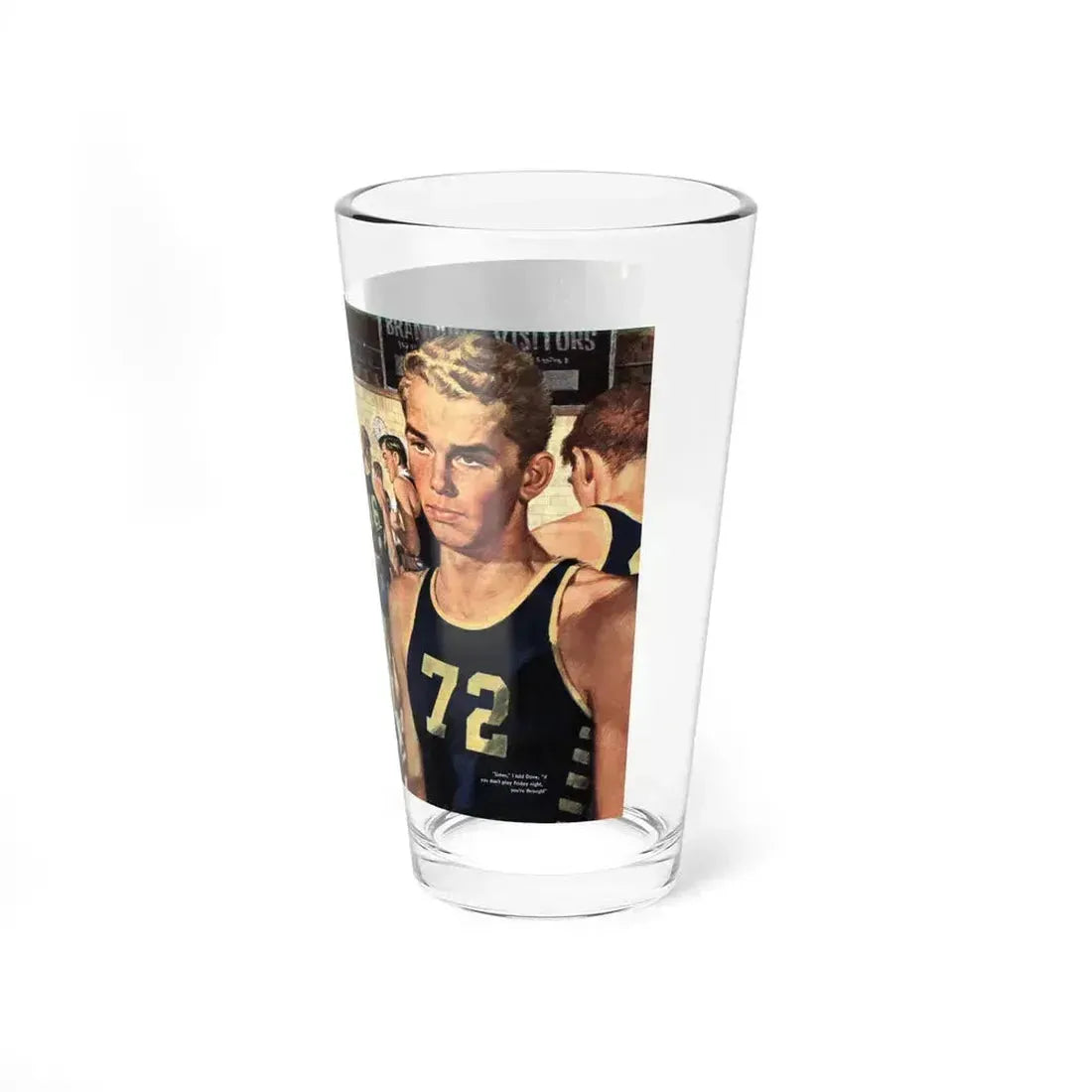 Alias Joe Green, The American Magazine, January 1953 (Magazine Illustration) Pint Glass 16oz - Go Mug Yourself