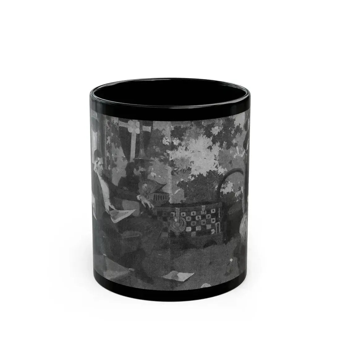 Alibi, McCalls magazine, August 1926 - Black Coffee Mug 11oz - Go Mug Yourself