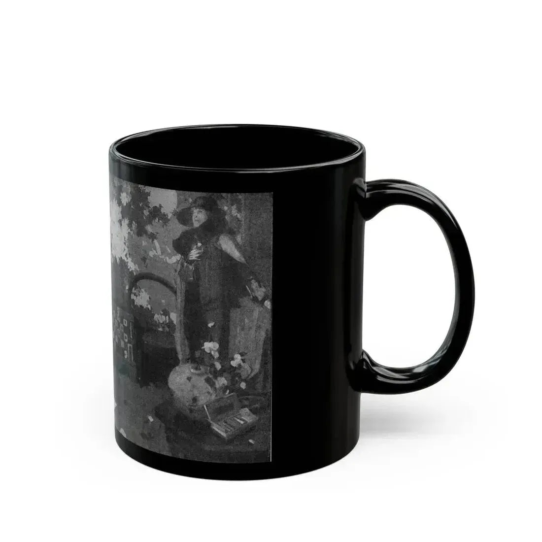 Alibi, McCalls magazine, August 1926 - Black Coffee Mug - Go Mug Yourself