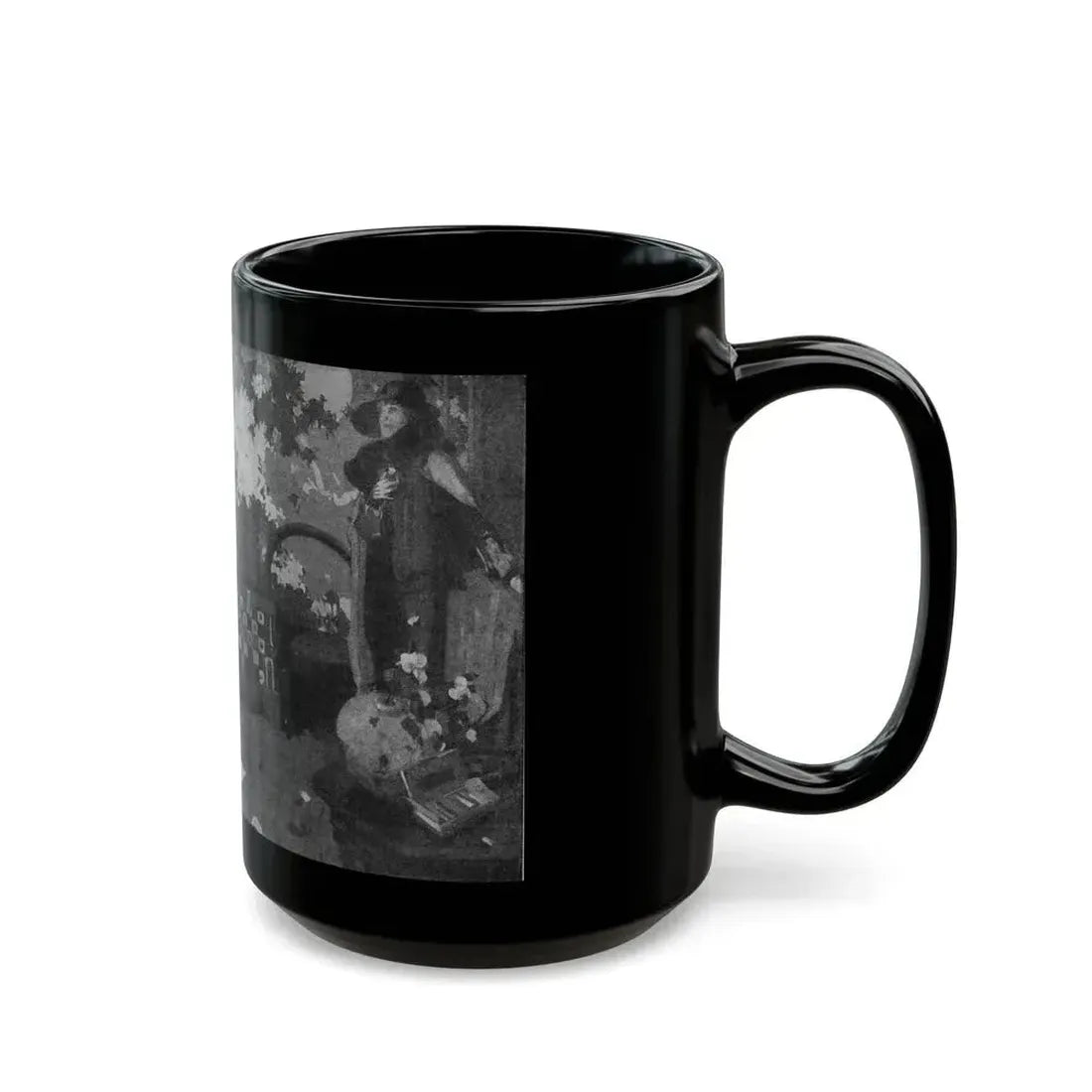 Alibi, McCalls magazine, August 1926 - Black Coffee Mug - Go Mug Yourself