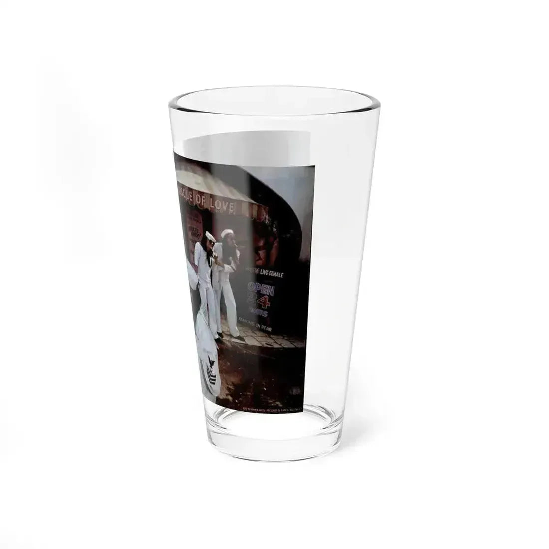 Alice Cooper - Muscle of Love 1973 (Music Poster) Pint Glass 16oz - Go Mug Yourself