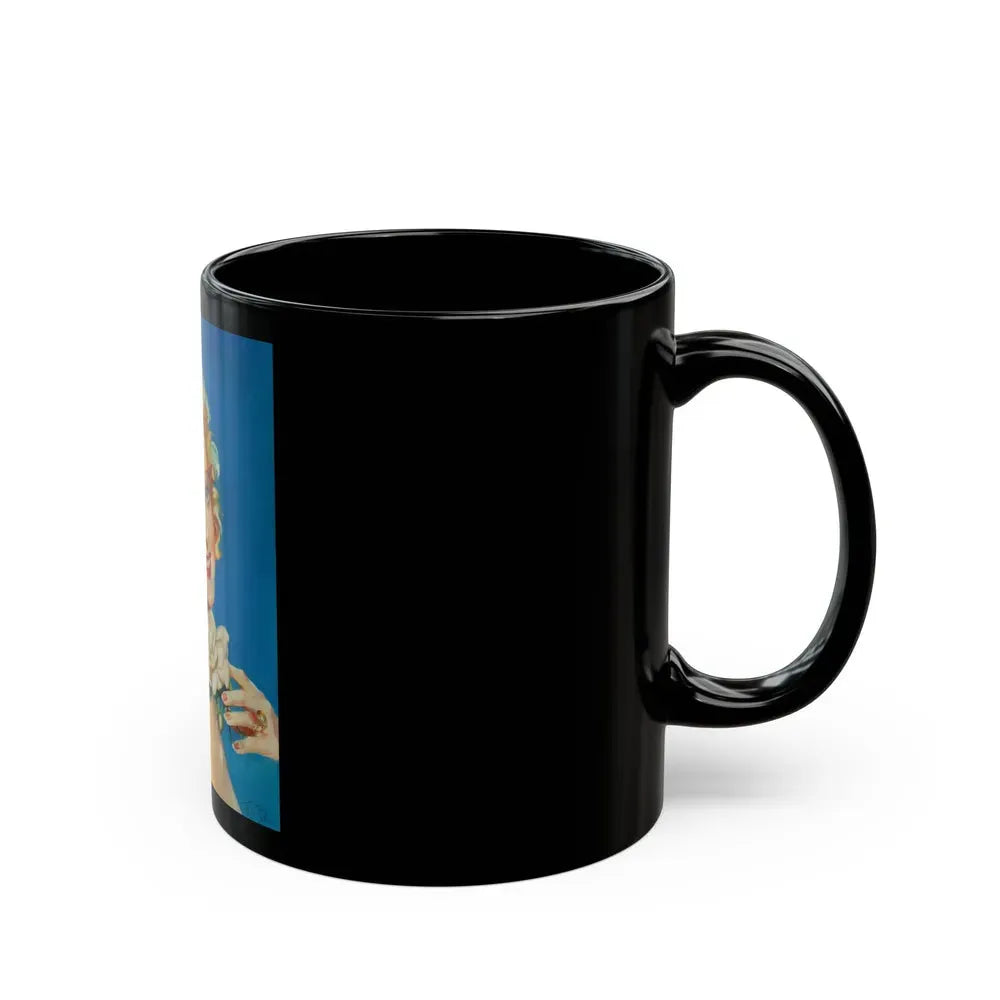 Alice Fay, movie magazine cover, c. 1930s - Black Coffee Mug - Go Mug Yourself