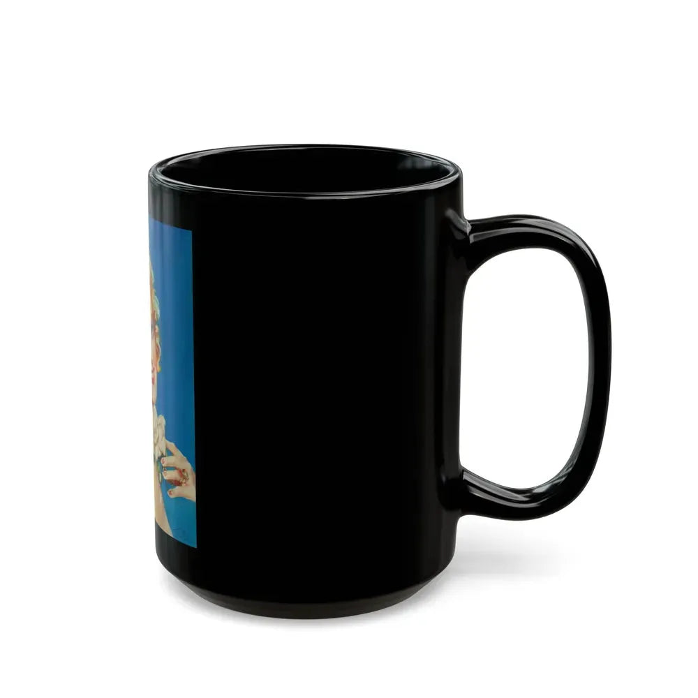 Alice Fay, movie magazine cover, c. 1930s - Black Coffee Mug - Go Mug Yourself