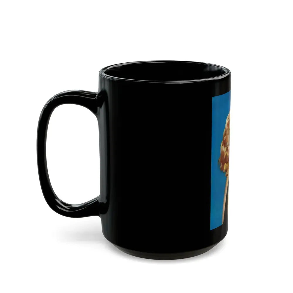 Alice Fay, movie magazine cover, c. 1930s - Black Coffee Mug - Go Mug Yourself