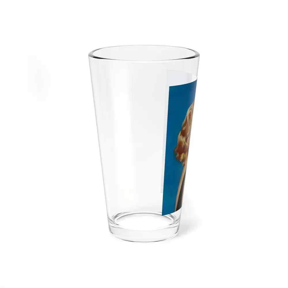Alice Fay, movie magazine cover, c. 1930s (Magazine Illustration) Pint Glass 16oz - Go Mug Yourself