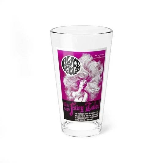 ALICE IN ACIDLAND 1969 Movie Poster - Pint Glass 16oz 16oz - Go Mug Yourself