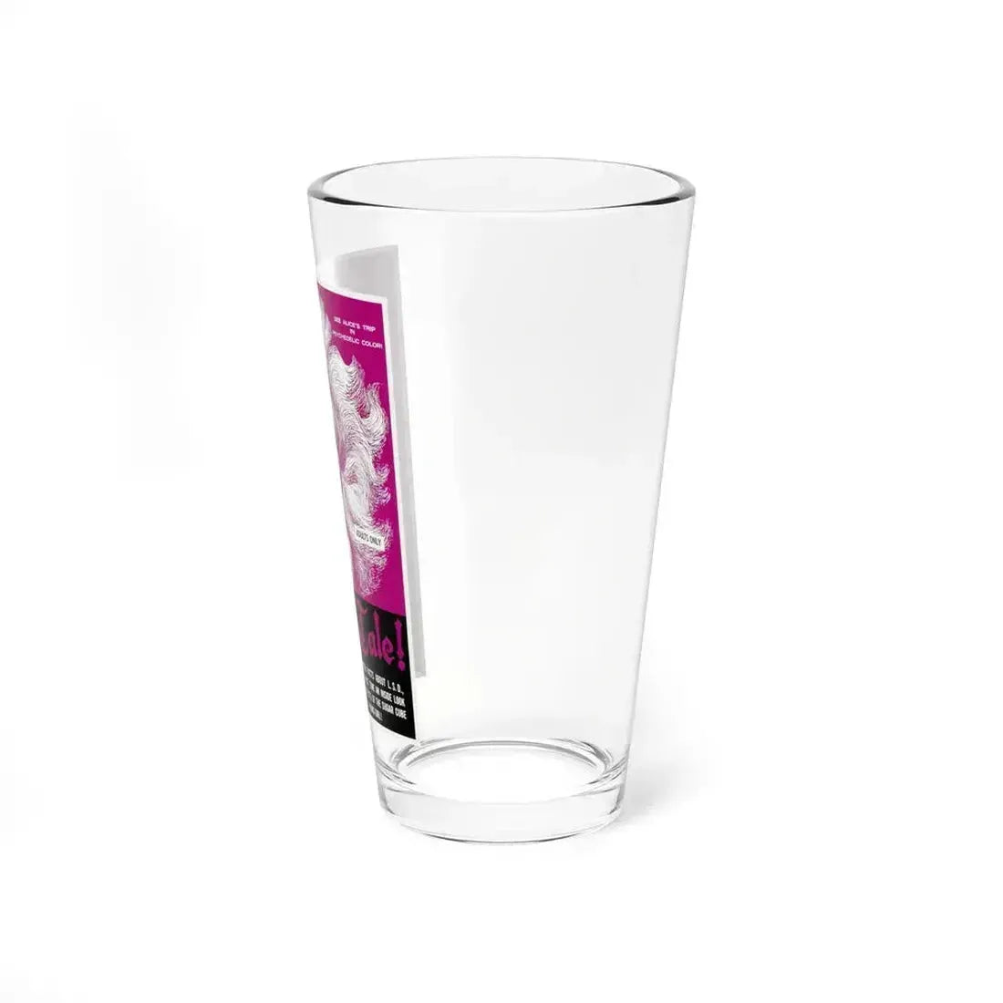 alice in acidland (unit ten productions, 1968) (Music Poster) Pint Glass 16oz - Go Mug Yourself