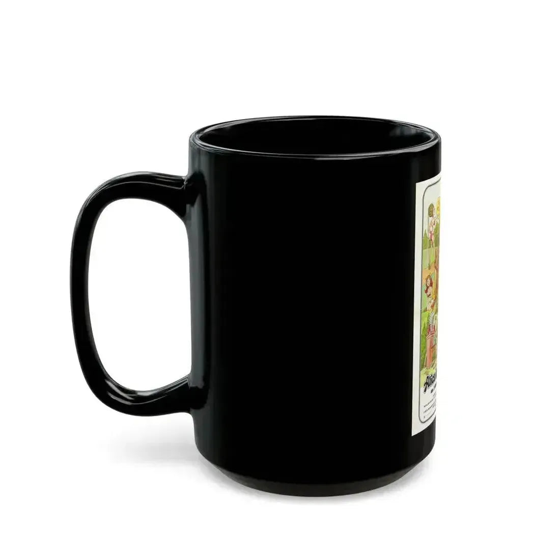 ALICE IN WONDERLAND (an x-rated musical comedy) 1976 Movie Poster - Black Coffee Mug - Go Mug Yourself