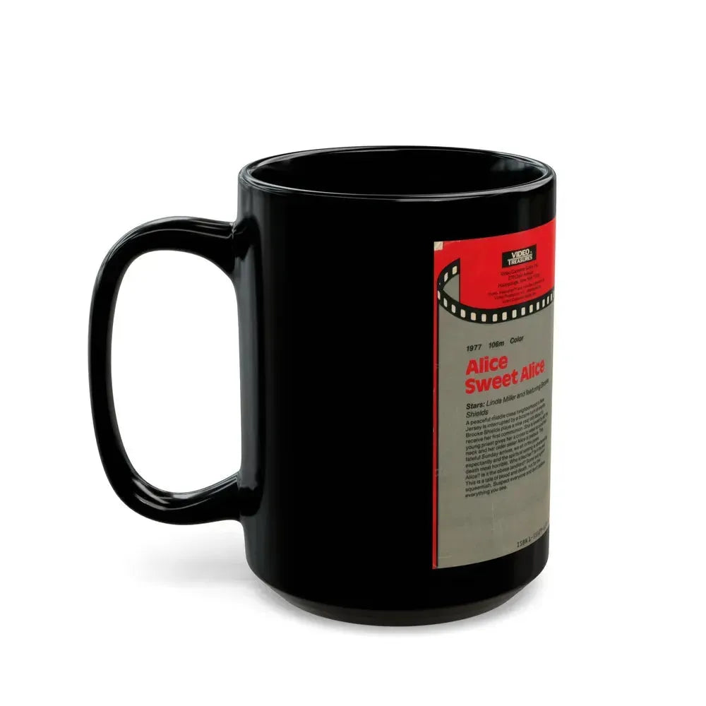 ALICE SWEET ALICE (VHS COVER) - Black Coffee Mug - Go Mug Yourself