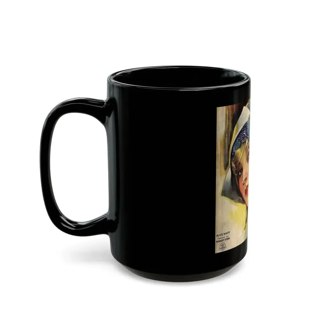 Alice White - Black Coffee Mug - Go Mug Yourself