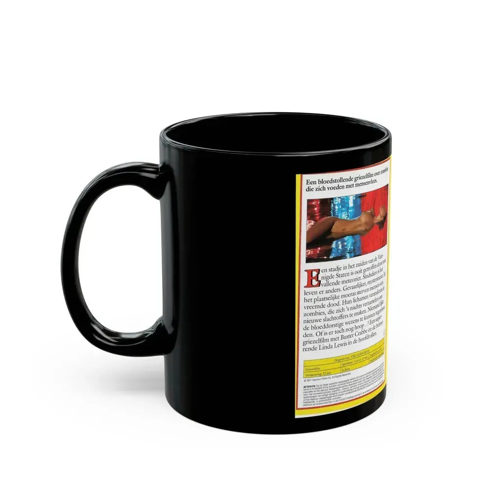 ALIEN DEAD CIC VIDEO (VHS COVER) - Black Coffee Mug - Go Mug Yourself