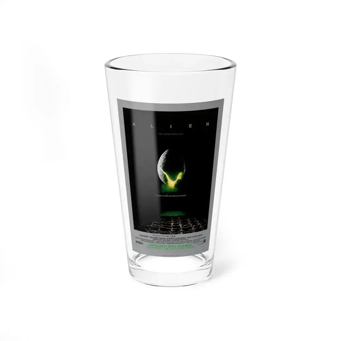 ALIEN - (DIRECTOR'S CUT) (2) 1979 Movie Poster - Pint Glass 16oz 16oz - Go Mug Yourself