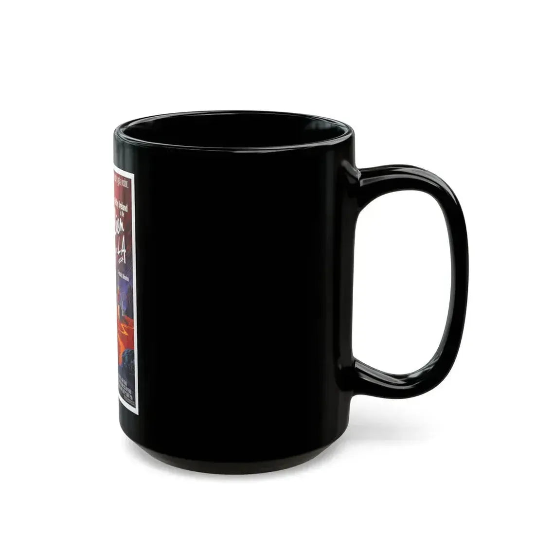 ALIEN FROM L.A 1988 Movie Poster - Black Coffee Mug - Go Mug Yourself
