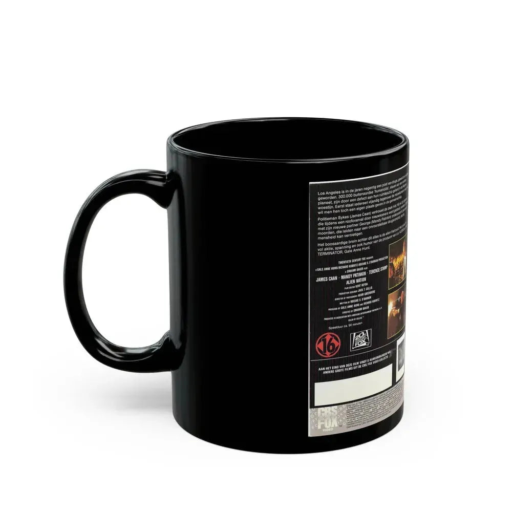 ALIEN NATION (VHS COVER) - Black Coffee Mug - Go Mug Yourself