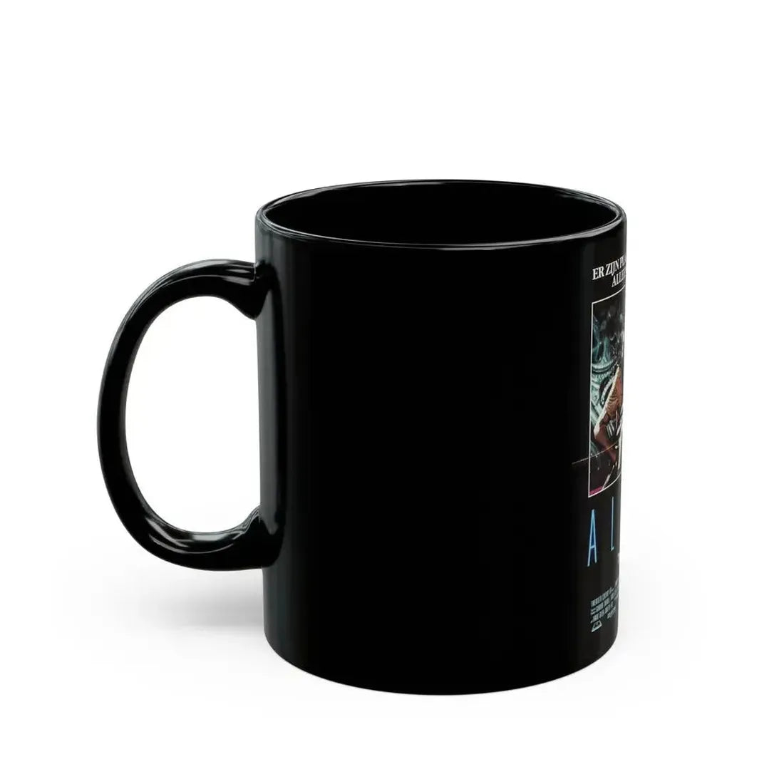 ALIENS (DUTCH) 1986 Movie Poster - Black Coffee Mug - Go Mug Yourself