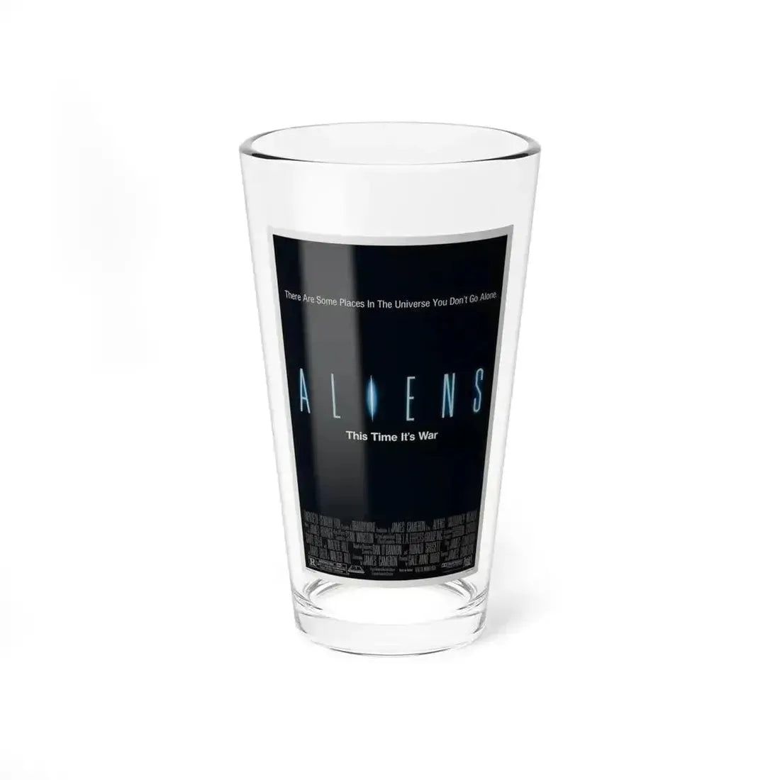 ALIENS (TEASER) 1986 Movie Poster - Pint Glass 16oz 16oz - Go Mug Yourself