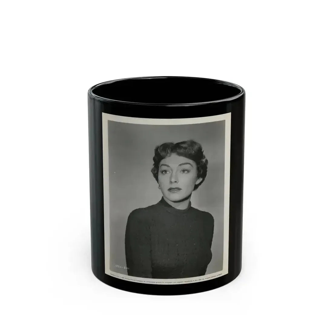 Alix Talton #01 (Vintage Female Icon) Black Coffee Mug 11oz - Go Mug Yourself