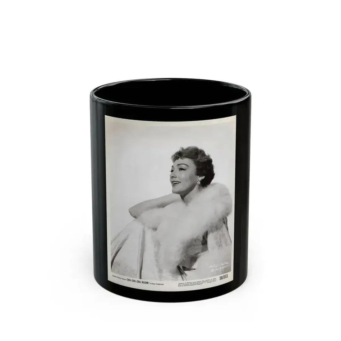 Alix Talton #04 (Vintage Female Icon) Black Coffee Mug 11oz - Go Mug Yourself