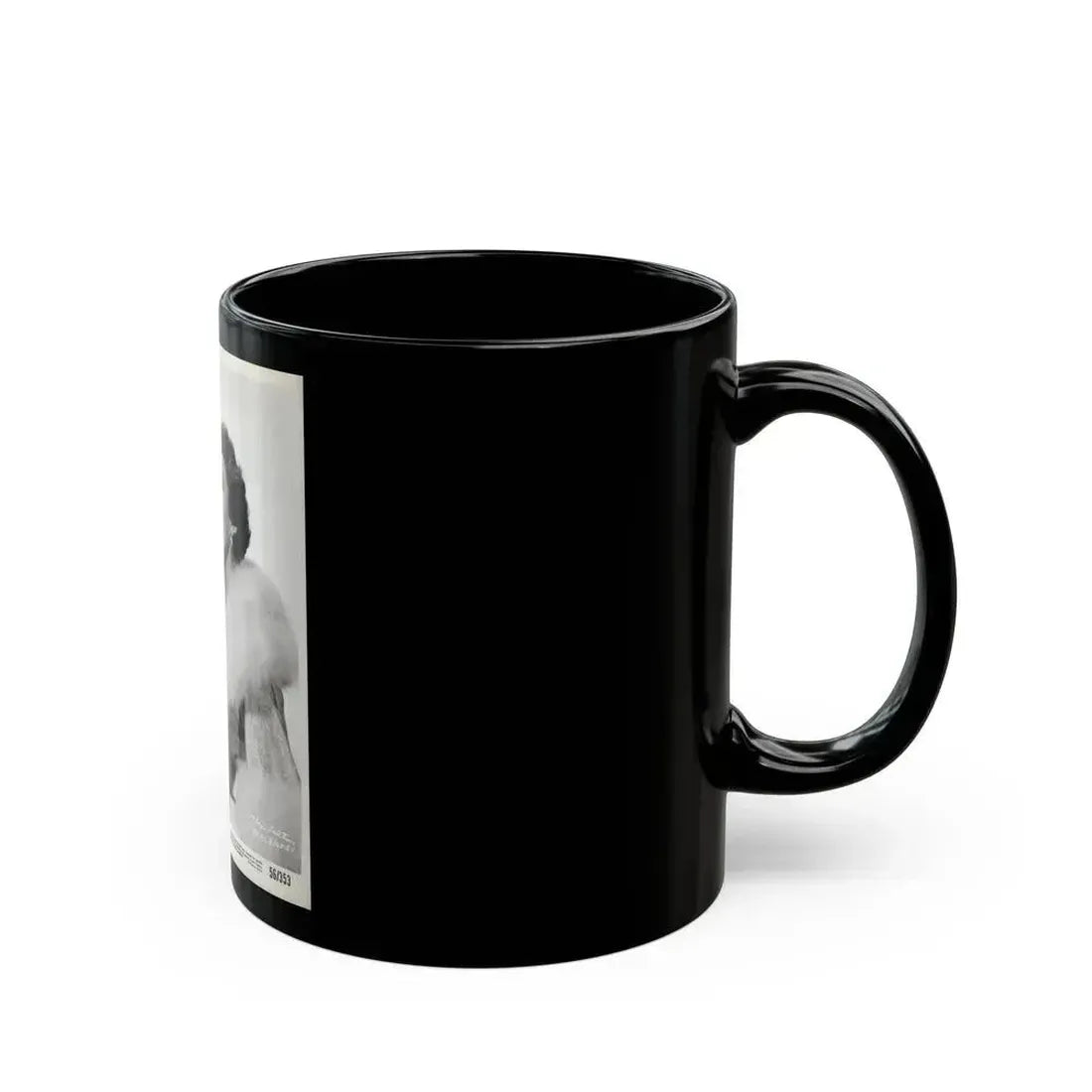 Alix Talton #04 (Vintage Female Icon) Black Coffee Mug - Go Mug Yourself