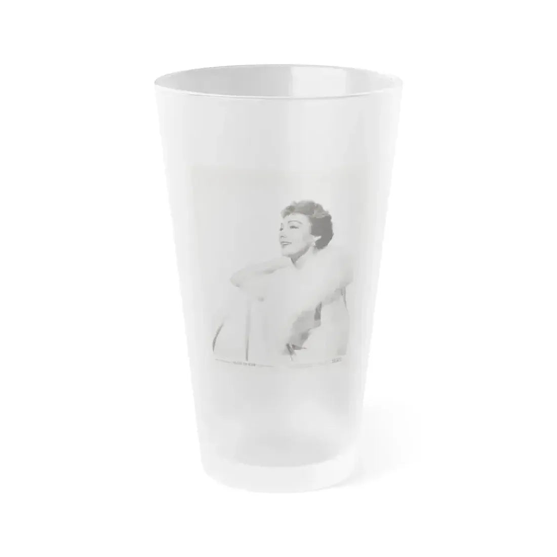 Alix Talton #04 (Vintage Female Icon) Frosted Pint Glass 16oz 16oz Frosted - Go Mug Yourself