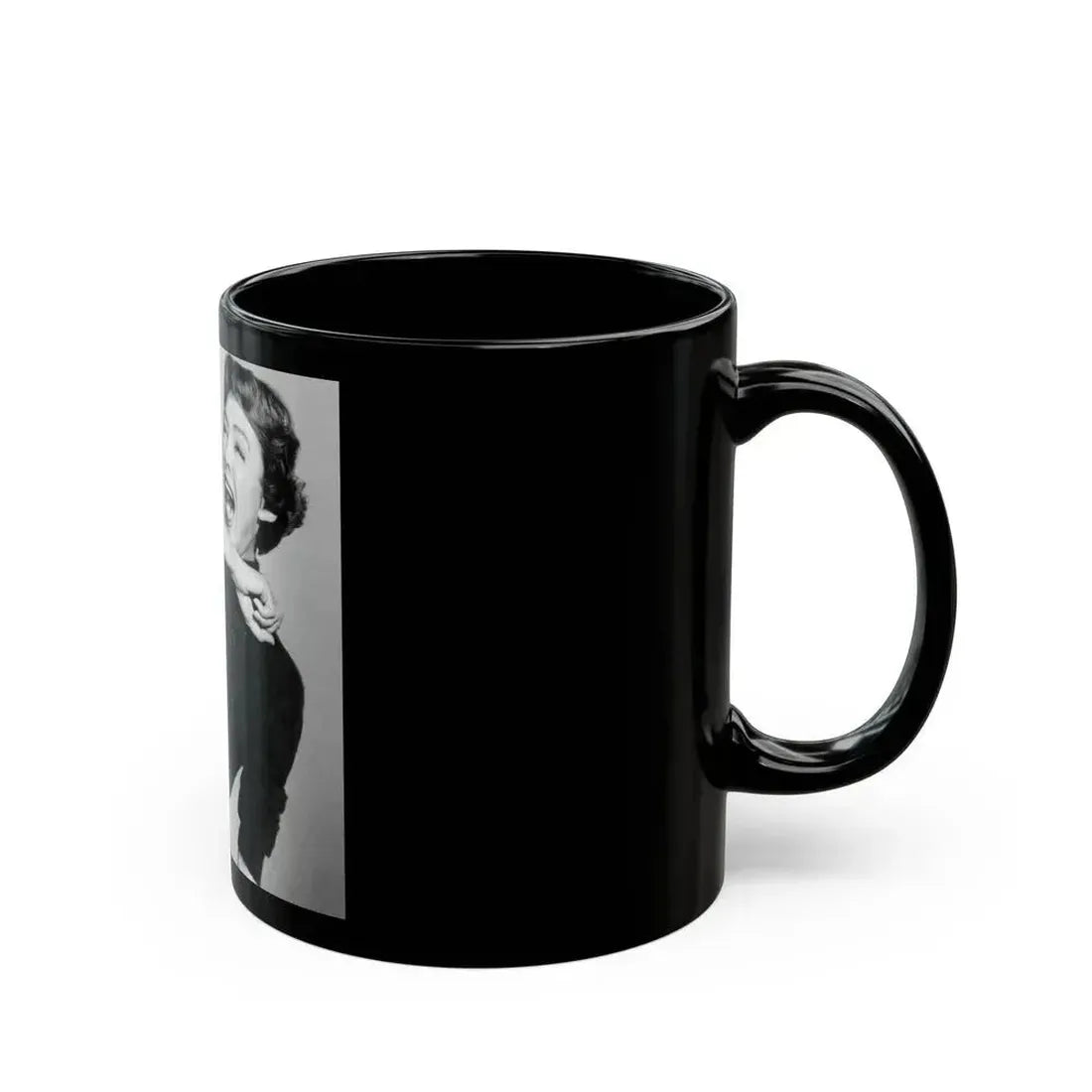 Alix Talton #06 (Vintage Female Icon) Black Coffee Mug - Go Mug Yourself