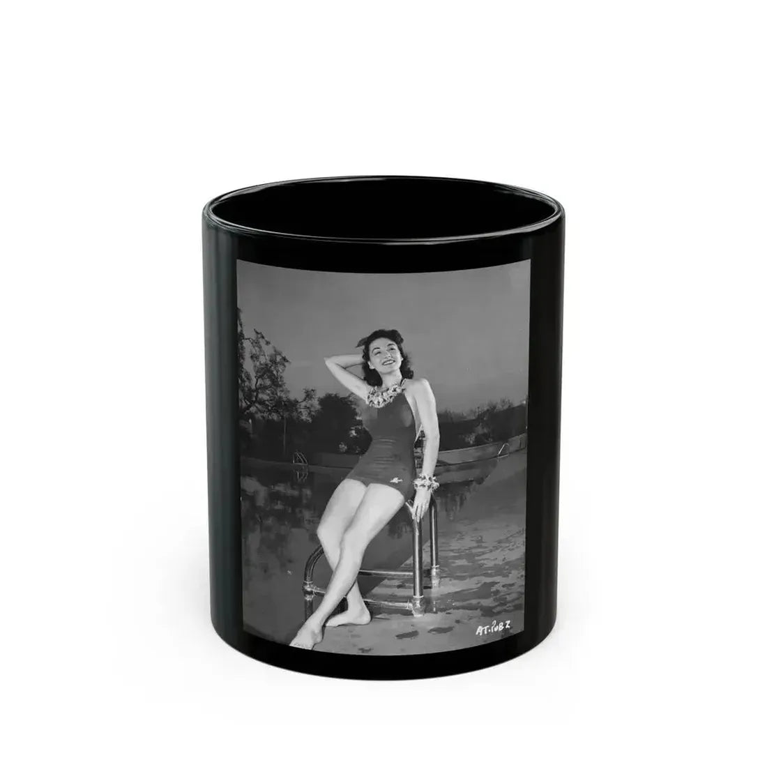 Alix Talton #07 (Vintage Female Icon) Black Coffee Mug 11oz - Go Mug Yourself