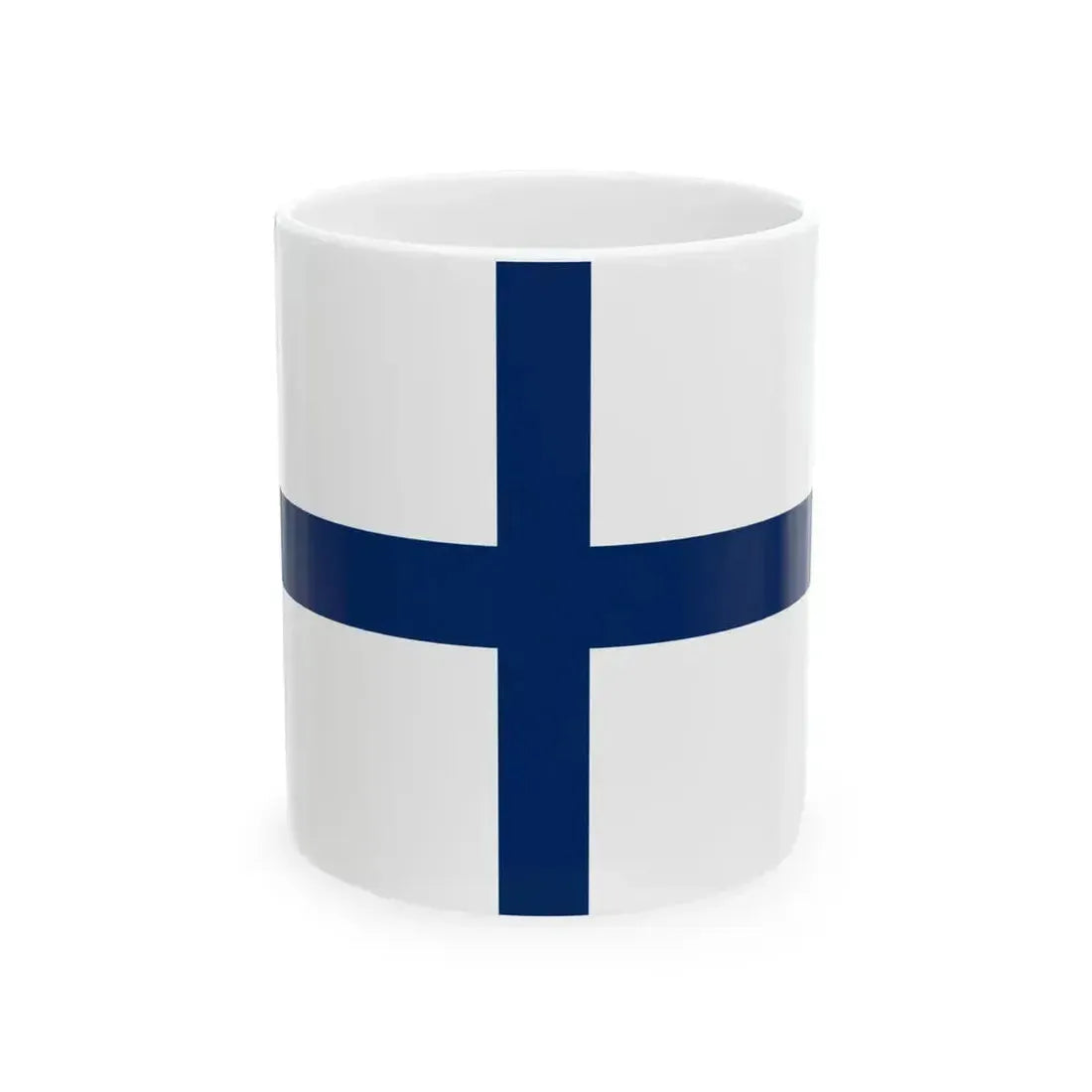 Alkuperalippu (Finland) White Coffee Mug 11oz - Go Mug Yourself