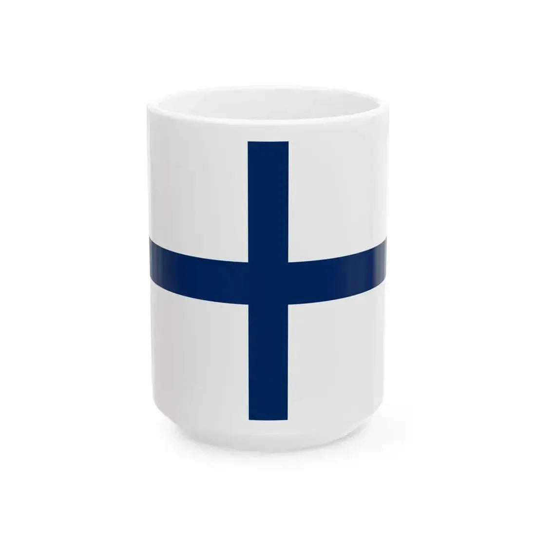 Alkuperalippu (Finland) White Coffee Mug 15oz - Go Mug Yourself