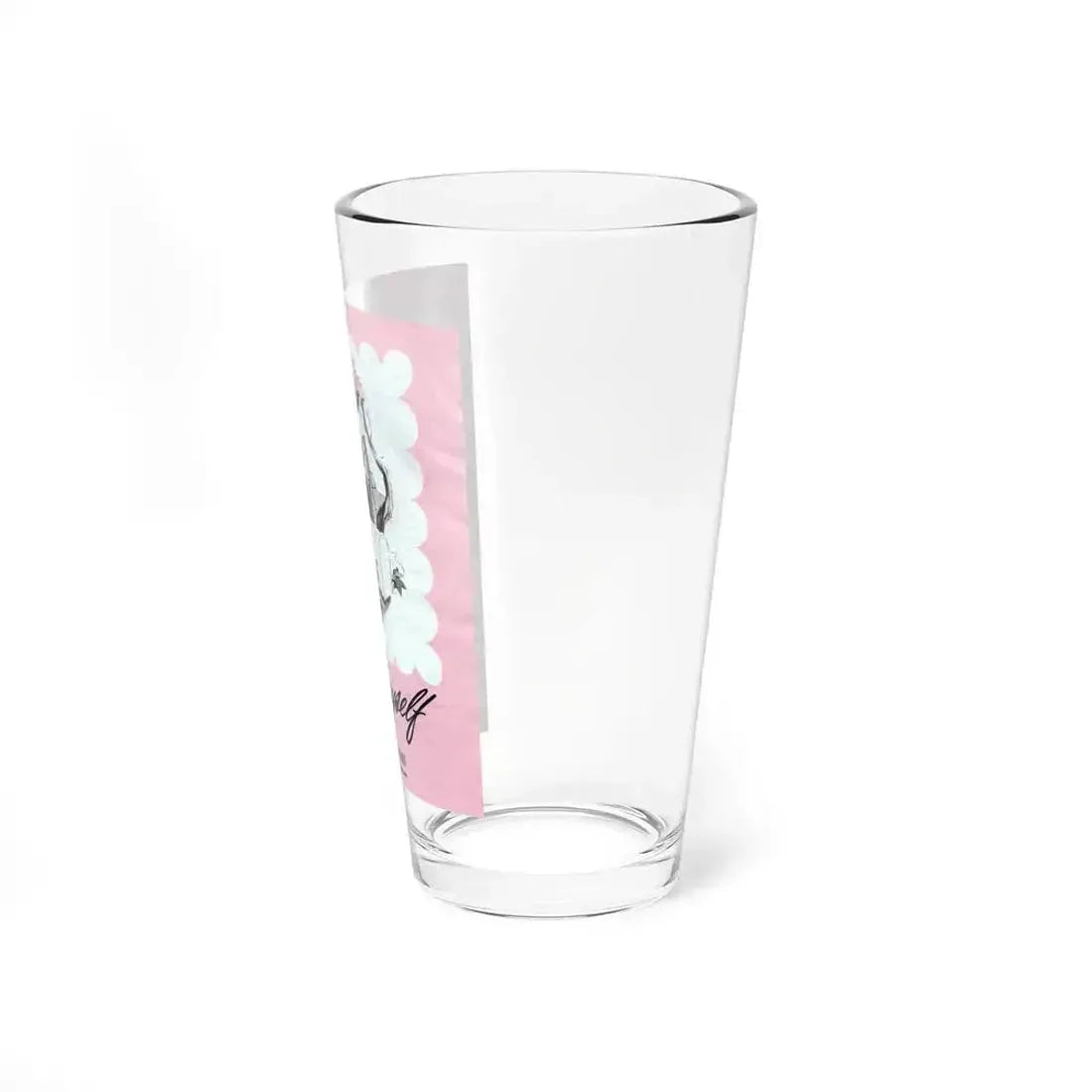 All by Myself, The American Magazine, January 1950 (Magazine Illustration) Pint Glass 16oz - Go Mug Yourself