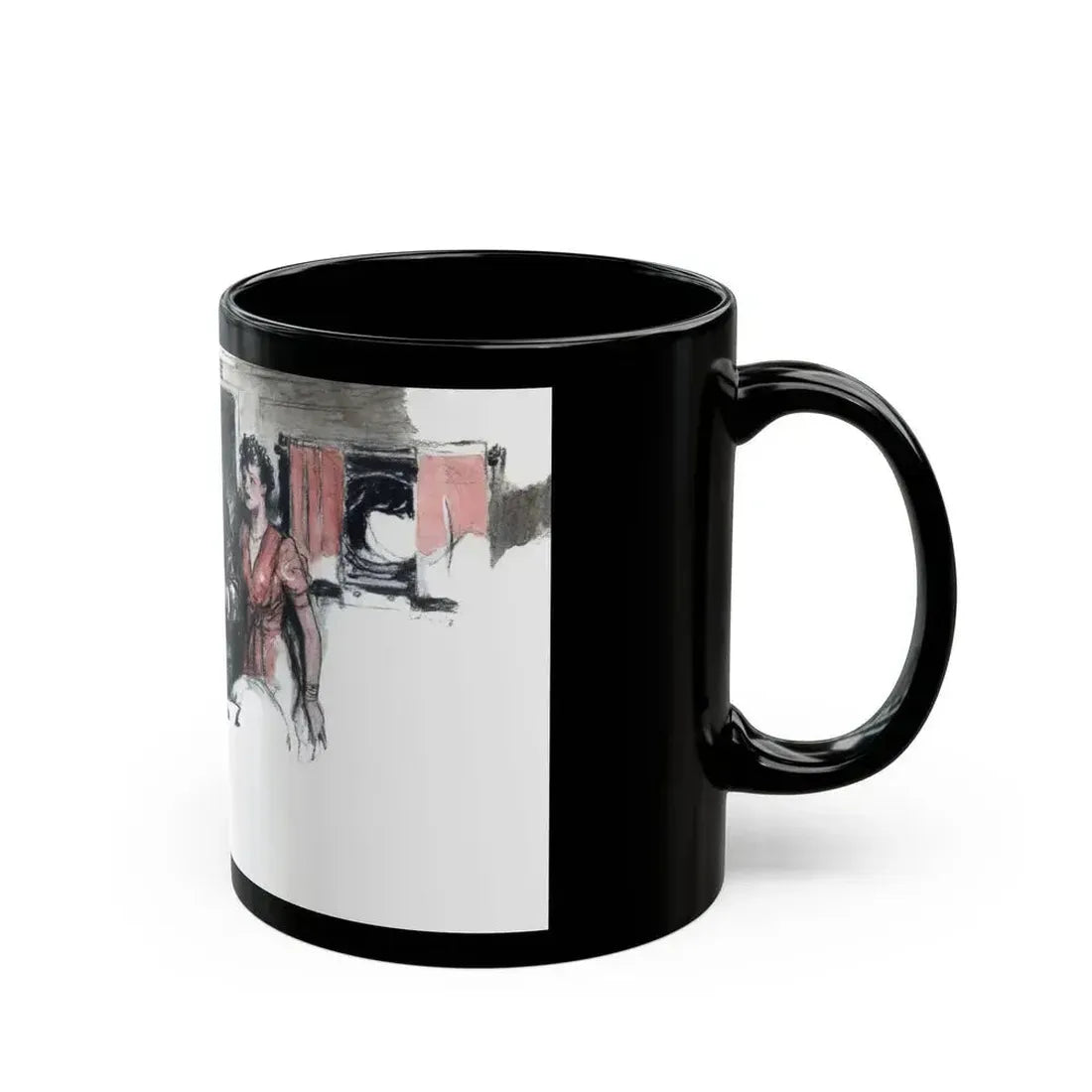 All Dailies - Rush, Liberty magazine, December 3, 1938 - Black Coffee Mug - Go Mug Yourself