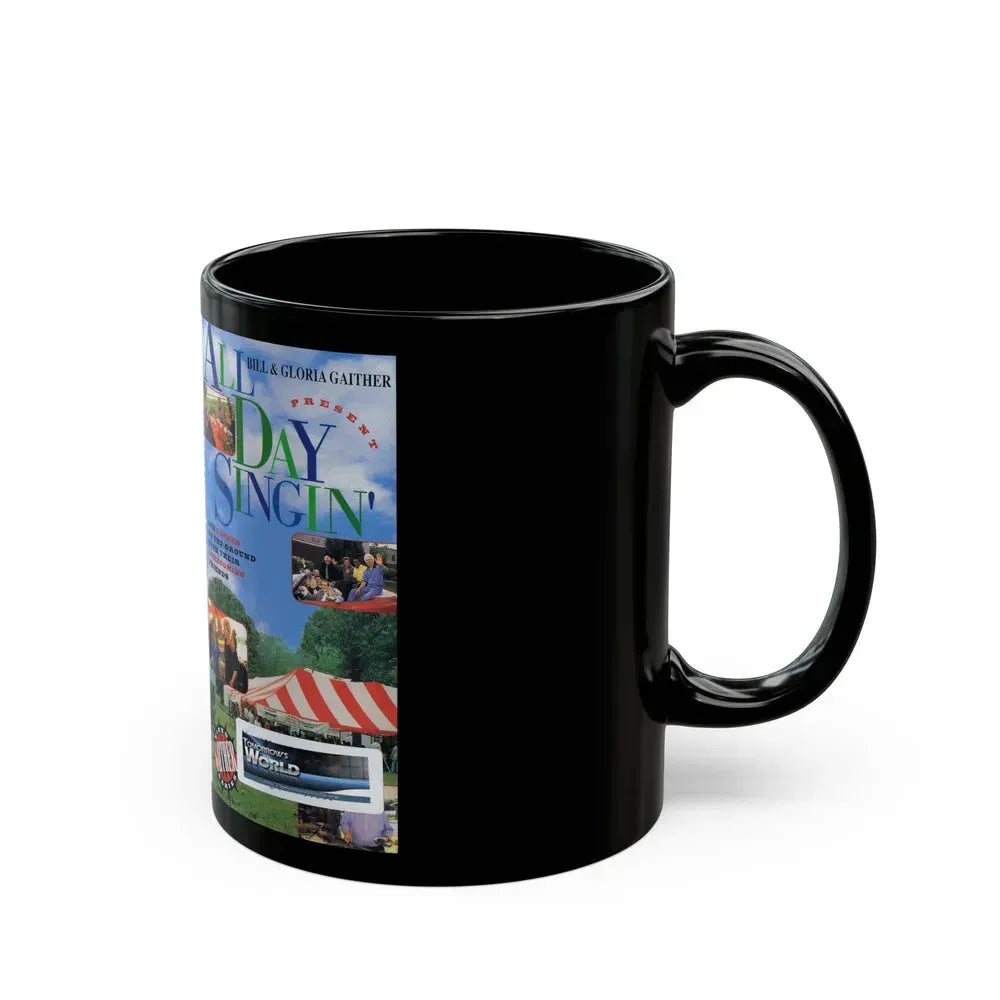 ALL DAY SINGIN (VHS COVER) - Black Coffee Mug - Go Mug Yourself