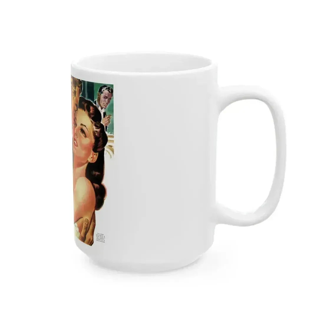 All Is Fair..., The American Magazine, May 1940 - White Coffee Mug - Go Mug Yourself