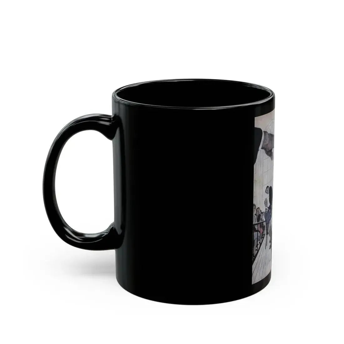 All My Clients are Innocent, Cosmopolitan, July 1959 - Black Coffee Mug - Go Mug Yourself