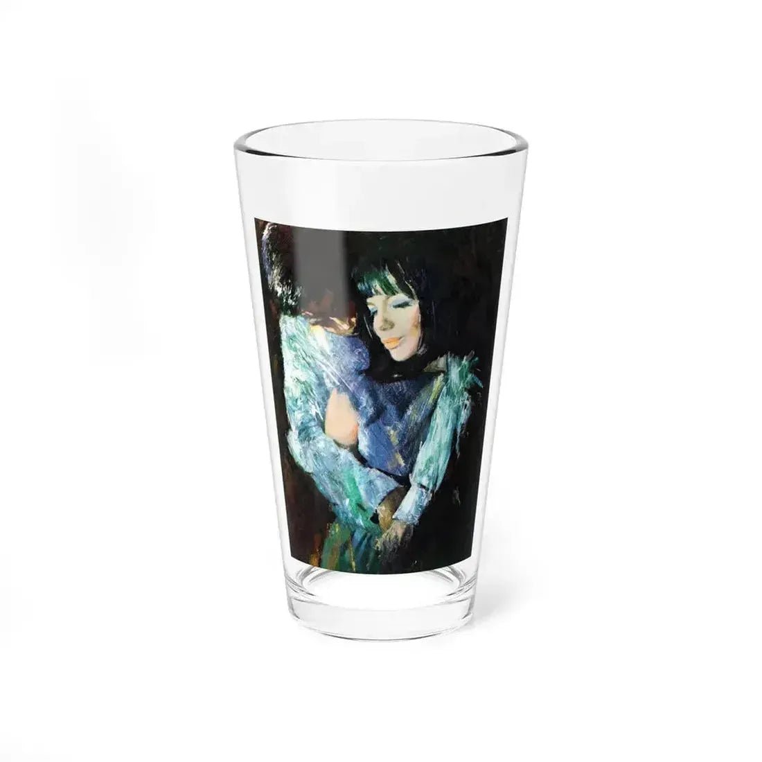 All My Yesterdays by Mary E Nutt, Woman Own magazine, 1966 (Magazine Illustration) Pint Glass 16oz 16oz - Go Mug Yourself