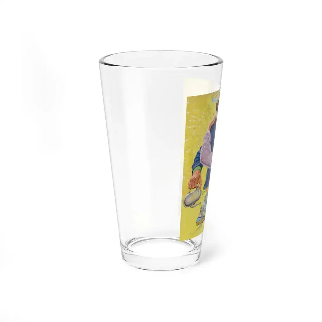 All That You Are by Jean MacKenzie, Woman's Own magazine, 1957 (Magazine Illustration) Pint Glass 16oz - Go Mug Yourself