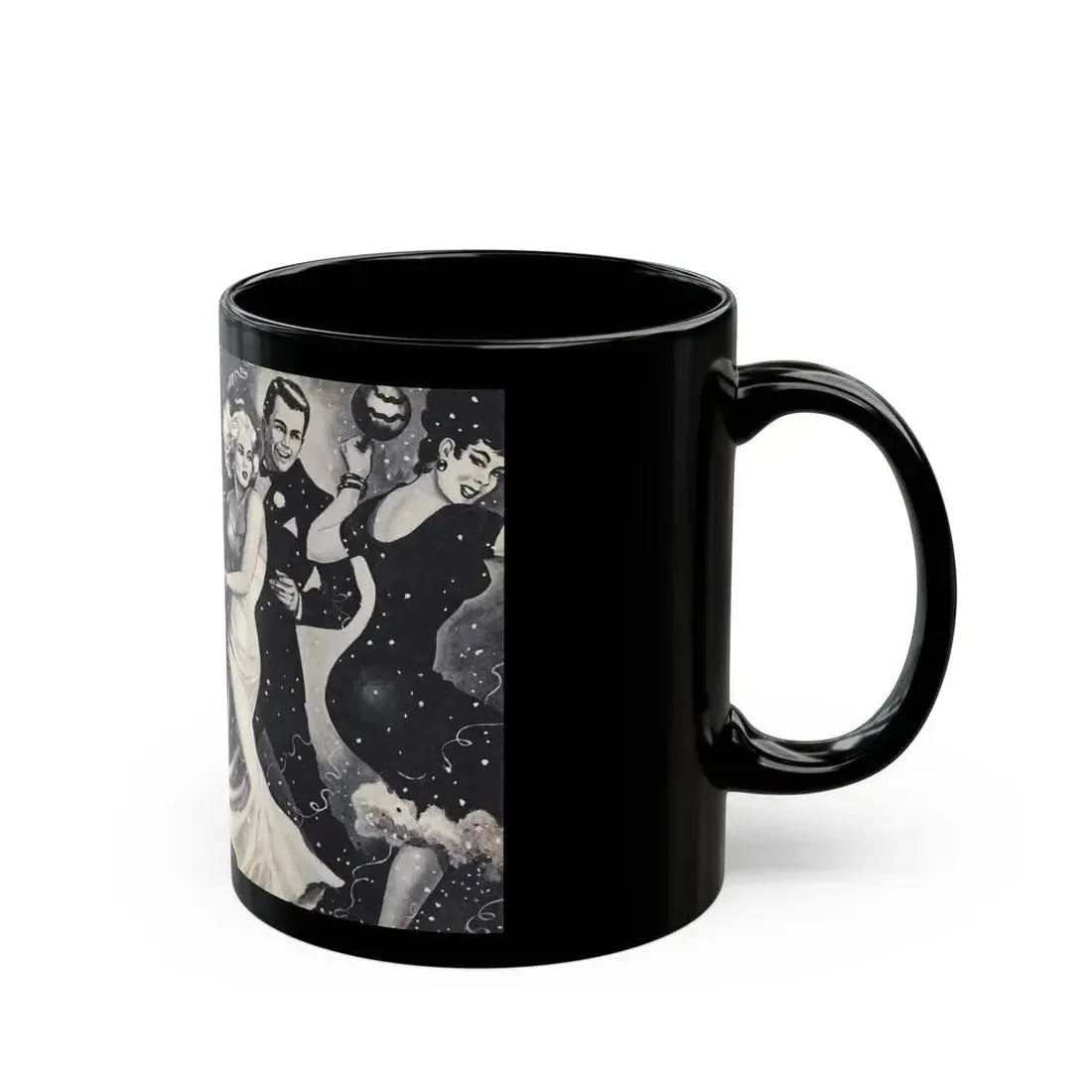All The Girls Loved Danny, Climax, April 1960 - Black Coffee Mug - Go Mug Yourself