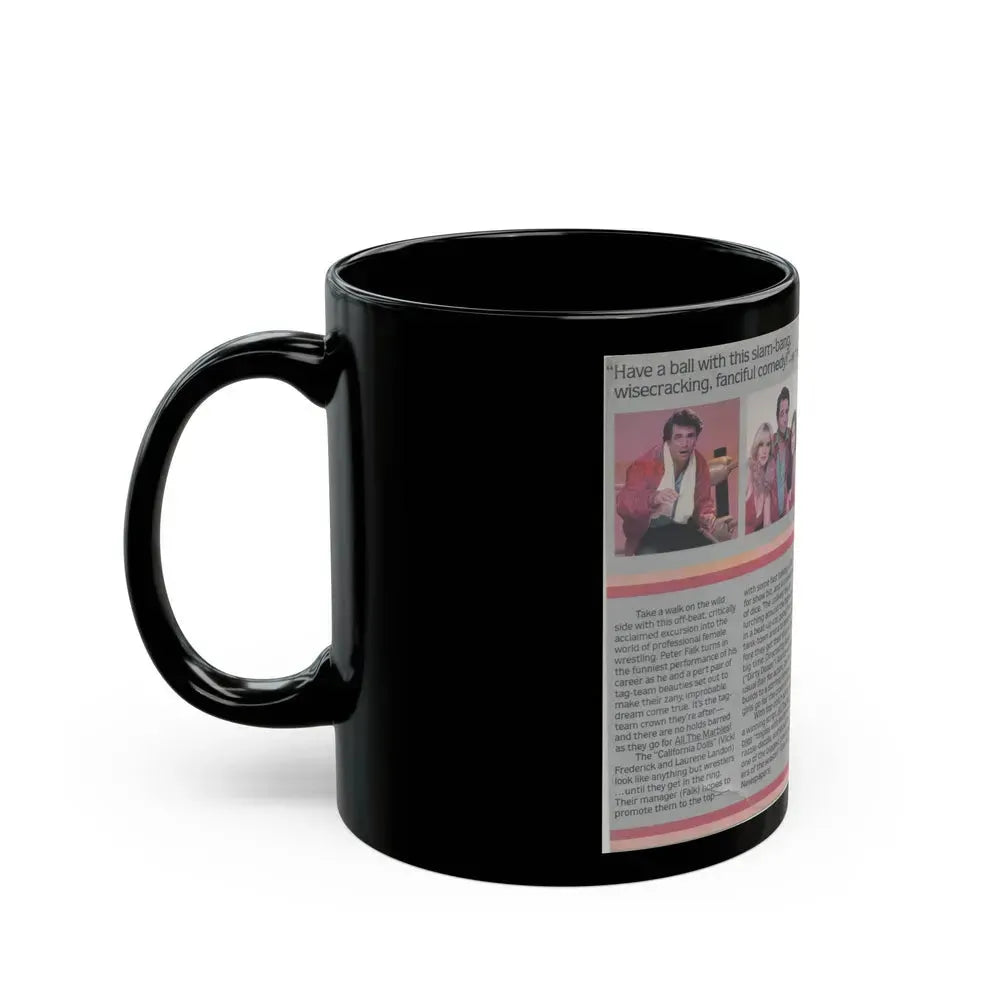 ALL THE MARBLES (VHS COVER) - Black Coffee Mug - Go Mug Yourself