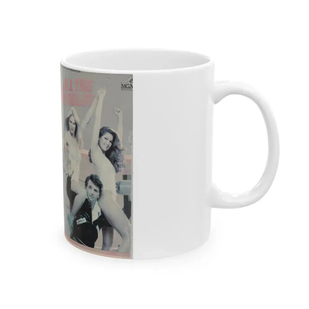 ALL THE MARBLES (VHS COVER) - White Coffee Mug - Go Mug Yourself