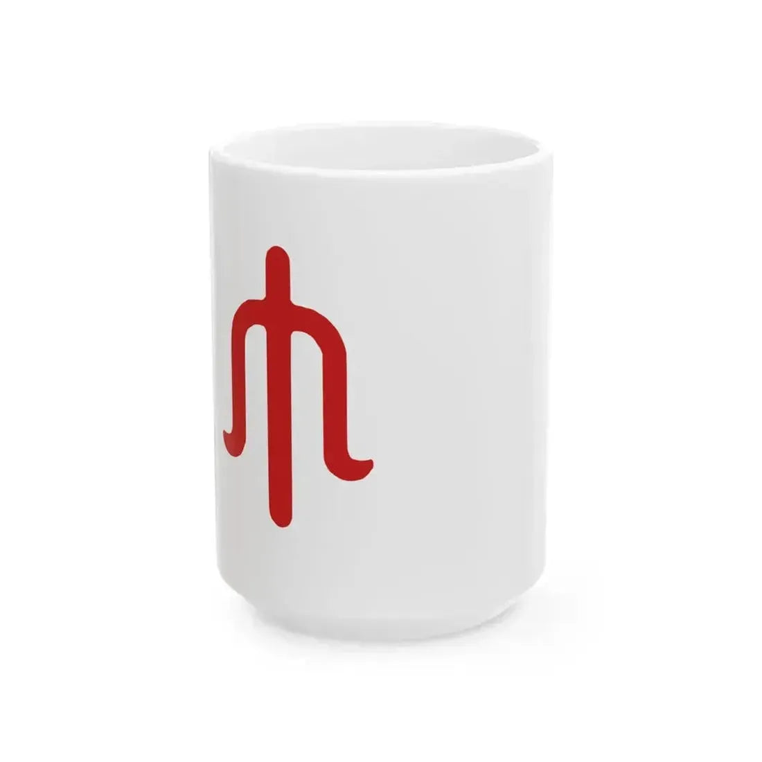 Alleged Flag of the Kazakh Khanate variant (Kazakhstan) White Coffee Mug 15oz - Go Mug Yourself