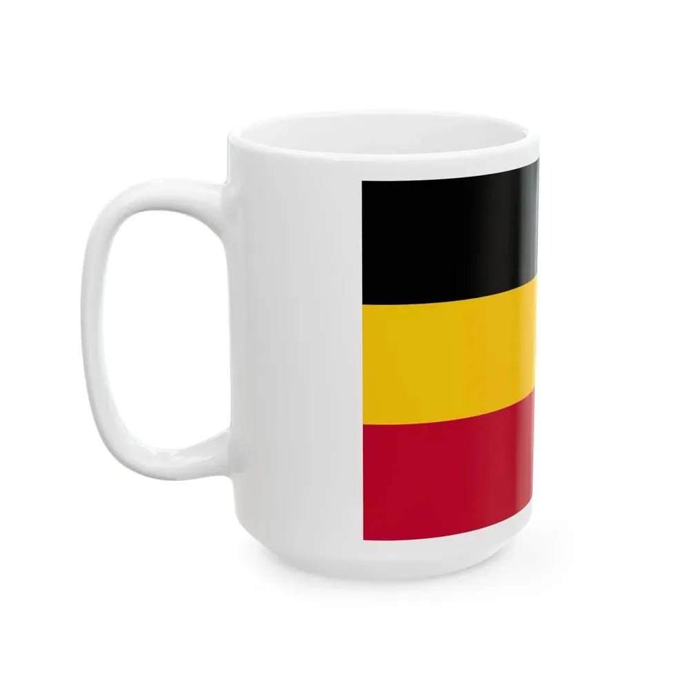 Alleged flag of the Republic of Logone 1979-1982 (Chad) White Coffee Mug - Go Mug Yourself