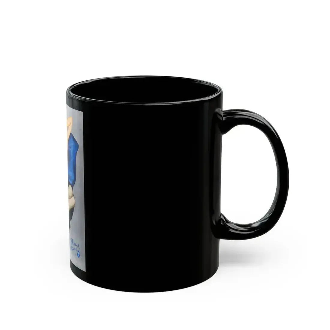 Allen-A Hosiery - Black Coffee Mug - Go Mug Yourself