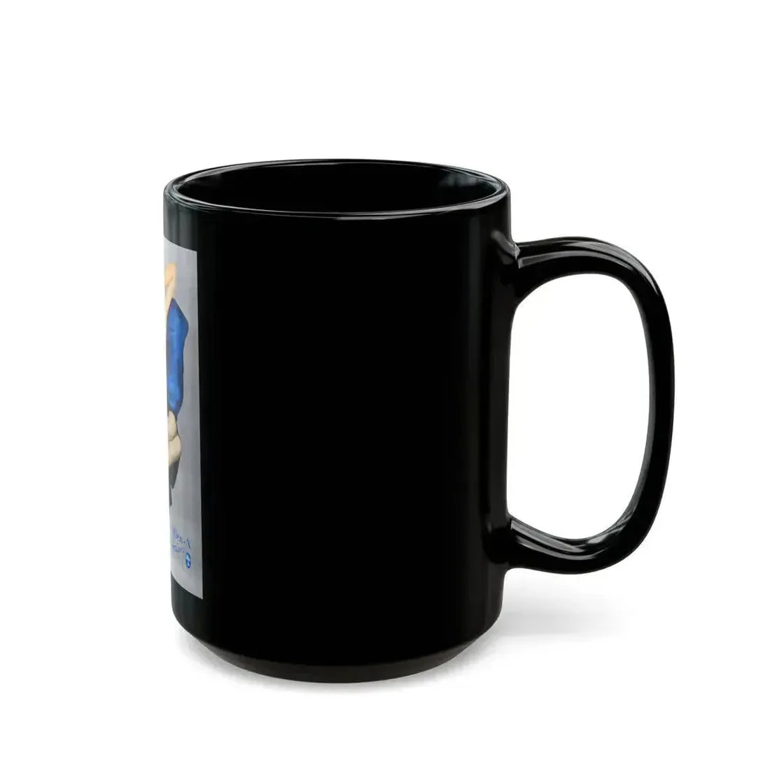 Allen-A Hosiery - Black Coffee Mug - Go Mug Yourself