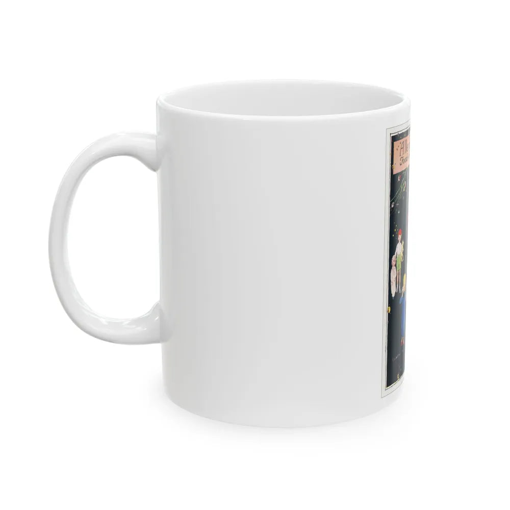 Allenbury's postcard - White Coffee Mug-Go Mug Yourself